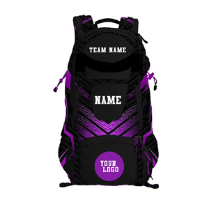 Custom Wrestling Gym <b>Backpack</b> <b>Large</b> Capacity Polyester Lightweight Durable Team Name Personalized Sports Training Bag Adjustable - Product Image 1