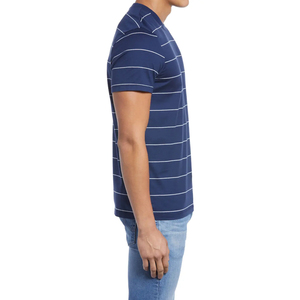 เสื้อยืดผู้ชายดีไซน์ใหม่ปี 2026 บริการ OEM ราคาขายส่ง คุณภาพสูง ปักโลโก้ตามสั่ง เสื้อยืดลำลองผู้ชาย - Product Image 3