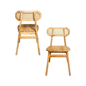 Chaise de patio en rotin Ropan en teck pour extérieur, intérieur, hôtel, villa, jardin – Écologique, haute qualité – En stock, prix entrepôt - Product Image 4