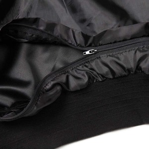 Casual High Quality Plus-Size Breathable High School Wholesale Blue <b>Baseball</b> Satin Varsity <b>Jacket</b> <b>For</b> <b>Men</b> - Product Image 5