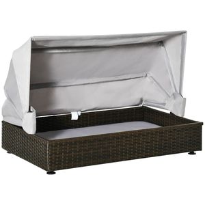 Cama elevada plegable para mascotas (pequeñas y XL) con dosel, espuma suave extraíble, malla lavable y características metálicas refrescantes para perros y gatos - Product Image 1
