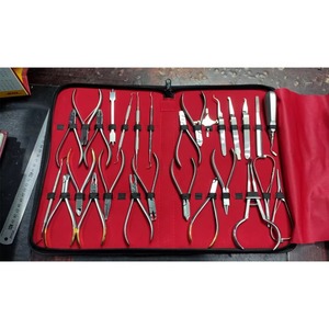 Kit dentaire composite orthodontique de haute qualité, 27 pièces, ensemble d'instruments chirurgicaux de base avec marquage CE, qualité supérieure - Product Image 1