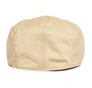 Gorra Plana Unisex de Algodón 100% a Rayas Estilo Hip Hop, Beige, Ajustable, Transpirable, para Adultos, para las Cuatro Estaciones - Product Image 5