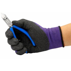 Pince coupante professionnelle en acier inoxydable de 5 pouces pour colliers de serrage, outil manuel pour couper à plat les attaches en nylon, usage électrique et bricolage - Product Image 2