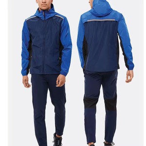 ชุดเซ็ทลำลองแบบสวมใส่สบาย เสื้อฮู้ดดี้ กางเกงจ็อกเกอร์ ผ้าฟลีซน้ำหนักเบา กันลม ชุดวอร์ม 2 ชิ้น แบบยูนิเซ็กซ์ ระบายอากาศได้ดี - Product Image 1