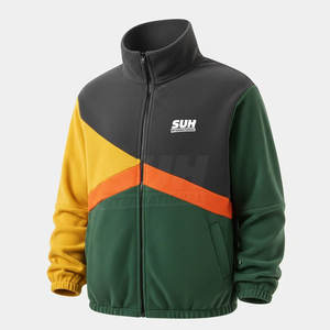 Chaqueta Sherpa para Hombre de Alta Calidad, Cuello Alto, Logotipo Frontal, Transpirable, Ecológica, para Invierno, a Precio Económico - Product Image 1