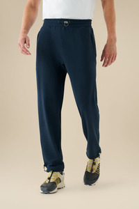 Pantalones Deportivos Casuales de Invierno para Hombre, de Lona, con Bolsillos con Cremallera, Forro Polar Grueso, 100% Algodón, Color Gris - Product Image 5