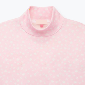 เสื้อสเวตเชิ้ตผู้หญิงคอเต่าทรงโอเวอร์ไซส์ ผ้าฝ้ายหนานุ่ม อุ่นสบาย ขนฟลีซขัดเงา ทรงหลวมใส่สบาย เหมาะสำหรับฤดูหนาว - Product Image 2