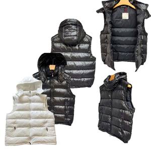 Chaleco de Plumón Sin Mangas para Hombre, Cálido para Invierno, Impermeable, Brillante, Tipo Burbuja - Product Image 1