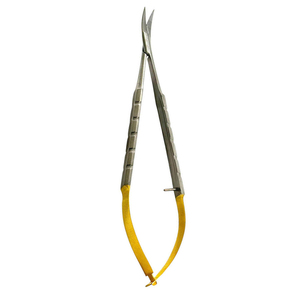Ciseaux à cuticules professionnels en acier inoxydable à pointe fine, couleur argent de haute qualité, service OEM pour la beauté et l'hygiène. - Product Image 2
