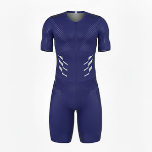 Combinaison de cyclisme sur mesure OEM pour hommes, maillot de cyclisme à manches courtes, coupe aérodynamique pour course sur route - Product Image 5
