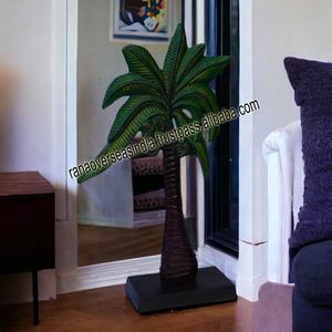 ขายส่งคุณภาพสูงโลหะประติมากรรมต้นไม้ตารางชิ้นกลางรูปปั้นต้นไม้สําหรับโฮมออฟฟิศตกแต่งโรงแรม - Product Image 3