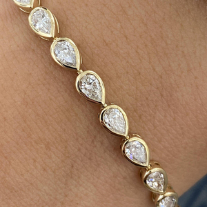 Genuine IGI Certified Lab Diamond Bracelet 10K 14K 18K Solid <b>Gold</b> Sustainable Stones <b>Rose</b> White Yellow <b>Gold</b> Fine Jewelry - Product Image 4