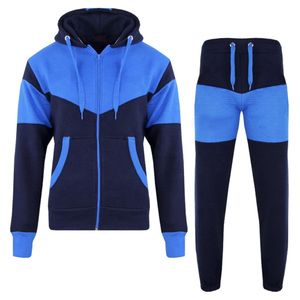 Ensemble de survêtement décontracté pour femmes grandes tailles, brodé, en polaire, 100% polyester, séchage rapide, sweat à capuche zippé, pantalon de jogging, vêtements de sport, gym - Product Image 1