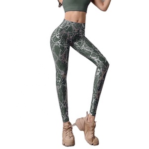 Custom logo Sublimation Printing Work Out Apparel <b>Woman</b> Sportswear high quality Yoga Sport <b>Leggings</b> - Product Image 1