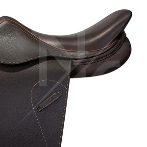 Silla de Doma Inglesa de Alta Calidad, Asiento Ergonómico Profundo, Solapas Suaves, Cómoda y Duradera, Productos de Equitación Inglesa de la India - Product Image 6