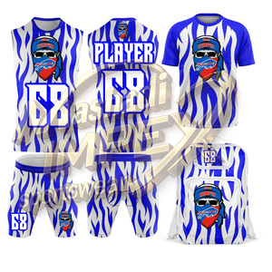 New Full Set High-Quality Men’s Football Uniform Player Version <b>Soccer</b> Training Suit Custom Team Kit Breathable Sportswear - Product Image 1