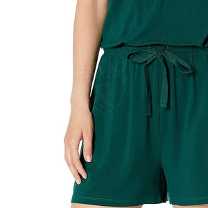 Conjunto de Verano para Mujer, Camiseta de Manga Corta Informal con Pantalones Cortos, Logotipo Personalizado Impreso - Product Image 3