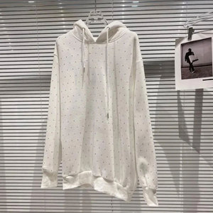 Prix de gros pour les sweats à capuche en strass en stock, sweats à capuche en strass sur mesure, sweats à capuche en strass à vendre - Product Image 6
