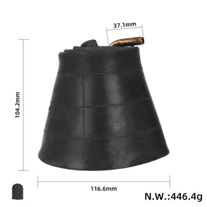 Cámara de aire de 3.75-12 con válvula de 90 grados, tubo neumático engrosado para triciclo eléctrico, piezas de repuesto para motocicleta - Product Image 2