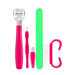 ชุดอุปกรณ์ทำเล็บขายดี ชุดทำเล็บมือและเล็บเท้า วัสดุหนัง PU ชุดเครื่องมือทำเล็บ ชุดตัดเล็บ - Product Image 3