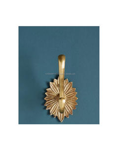 Rustic antique brass <b>wall</b> <b>hooks</b> with long lasting design <b>for</b> heavy <b>coats</b> bags or utensils in busy homes - Product Image 2