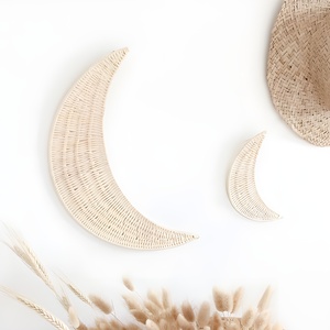 Rattan <b>Wall</b> <b>Decor</b> Interior Living Room Decoration Best Price Natural <b>Wall</b>-mount Sun and Flowers Set - Product Image 6