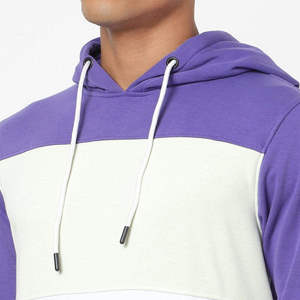 Sweat à capuche décontracté pour homme, style streetwear, 100 % coton molletonné respirant, avec logo personnalisé imprimé en sérigraphie sur le devant - Product Image 5