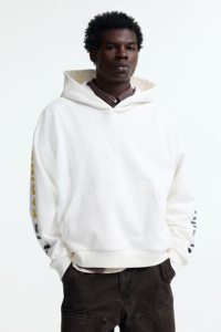 Sweat à capuche surdimensionné pour homme, personnalisable, en molleton épais, style streetwear, vente en gros - Product Image 3