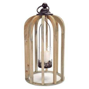 Lanterne décorative en bois et verre pour bougie, décoration du Ramadan, style classique écologique par MULTI CRAFT - Product Image 2