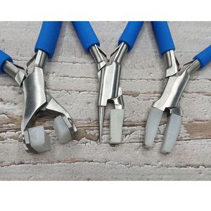 Jeu de pinces à mâchoires en nylon pour le façonnage du métal et le modelage des fils, 3 pièces - Product Image 4
