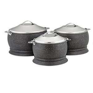 Non-Stick Ceramic Casserole With Stainless Steel Lid And Interior Lining For All Stove Types Modern Design - Product Image 2