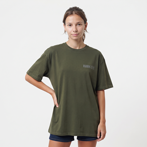 Women's Summer Crew Neck Oversized T Shirt Custom Logo Loose Casual Solid Color Short Sleeve Casual T Shirt Custom Logo - Product Image 3