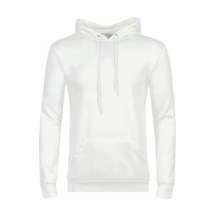Sudadera con Capucha para Hombre, Corte Regular, Color Sólido, Tejida, Casual, Otoñal, Azul, con Bolsillos - Product Image 3