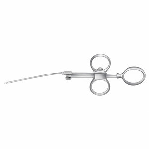 Krause-Voss Ear Polypus Snares, instrument chirurgical à pointe fermée pour l'élimination précise des polypes auriculaires en otolaryngologie et otologie - Product Image 2