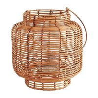 Lanterne en rotin de style européen moderne, faite à la main, écologique, durable, pour café, hôtel, décoration de la maison, lanterne en osier pour la Saint-Valentin