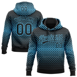 Sweat-shirt à capuche sportif OMMIZ INDUSTRY personnalisé, motif 3D noir, or et blanc, motif animal Aigle, vente en gros - Product Image 4