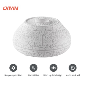 Toxic-Free PP Material noise < 36 dB ultra-quiet design humidifier have 7 Colors Adjustable Gradient LED - Product Image 2