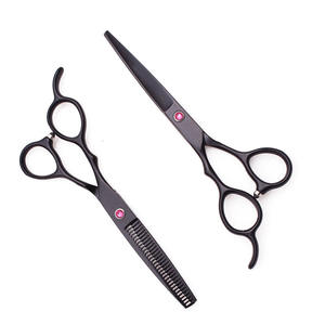 Ciseaux de coiffure personnalisés 2026 pour droitiers, ciseaux à effiler et ciseaux de coupe en acier inoxydable pour barbier - Product Image 3