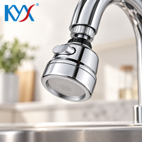 Aérateur de robinet 3 modes, tête de robinet multifonction anti-éclaboussures, économiseur d'eau pour robinet de cuisine, salle de bain, lavabo