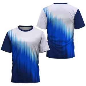 T-shirt de sport pour homme, style nouveau, haute qualité, le plus populaire, personnalisable avec logo, maillot de football sur mesure - Product Image 3