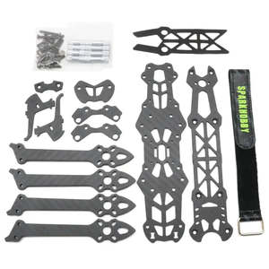 My Store Mark 4 7 pulgadas 295mm FPV Racing Drone Quadcopter Frame Negro 500g - Product Image 1