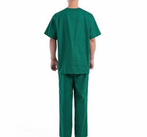 Tenues d'infirmières personnalisées avec logo, hauts à manches courtes en spandex, pantalons de jogging, uniformes médicaux pour femmes et hommes, ensembles de blouses d'hôpital - Product Image 2