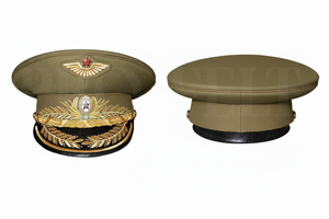 Apparel Accessories Uniform Custom Made Wool Comfortable Outdoor Breathable All Season Solid Color Embroidery Badge Peak <b>Caps</b> - Product Image 6