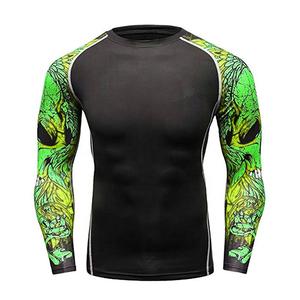Dernières Tendances : T-shirts de Compression Confortables pour Hommes – Vêtements de Sport 100% Coton à Coupe Ample et Imprimée – Offre Spéciale - Product Image 6