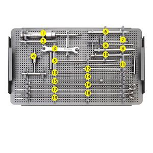 PISSCO Low Tibia Intramedullary Nail <b>Instrument</b> Set Tibia Intramedullary Nail Set Surgical <b>Instruments</b> for Tibia Intramedullary - Product Image 1