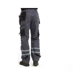 Pantalon cargo pour homme, style streetwear, tissu en coton durable, coupe ample, bas de pantalon utilitaire pour un usage décontracté, en plein air et en ville - Product Image 4