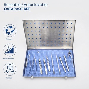 Kit Quirúrgico Completo para Cataratas de 12 Piezas, Kit de Instrumentos Oftálmicos Reutilizables, Modelo Pacho-0021 de Pacho Industries, Alta Temperatura - Product Image 3
