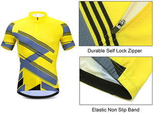 Nouvelle arrivée : tenue de cyclisme pour équipes et clubs, tissu extensible, coupe ajustée, maillot de cyclisme avec short rembourré, fournisseur en gros - Product Image 2