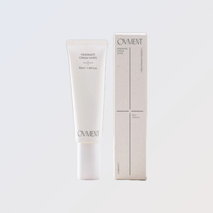 Crème raffermissante pour le corps Ovement Inner Mate Cream White 50ml, K-Beauty coréenne, à base d'extraits végétaux, fabriquée en Corée. - Product Image 4